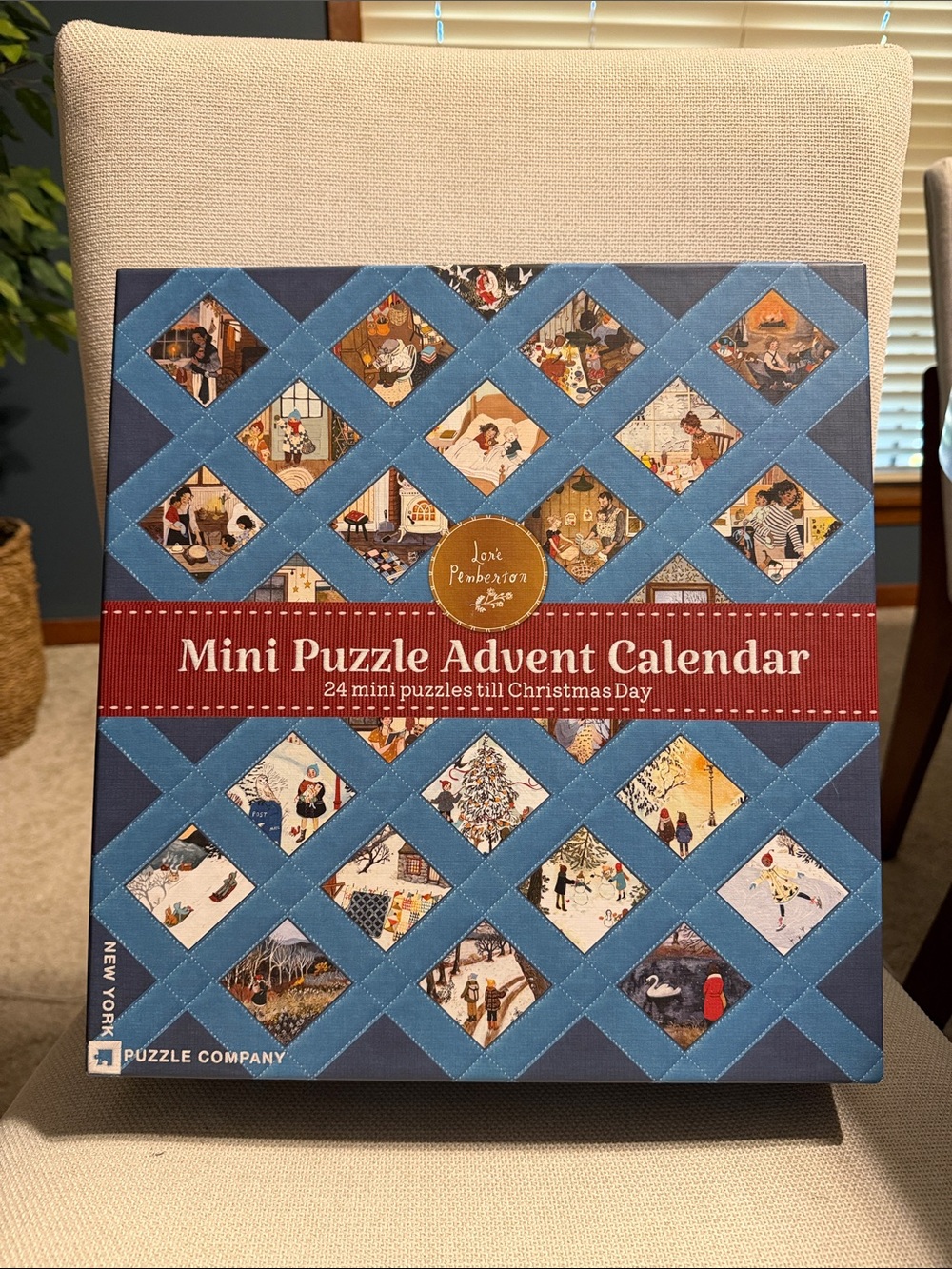 New York Puzzle Company Mini Puzzle Advent Calendar by Jore Pemberton